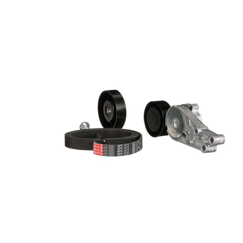 Gates K016PK1573 V-ribbed Belt Set - 6
