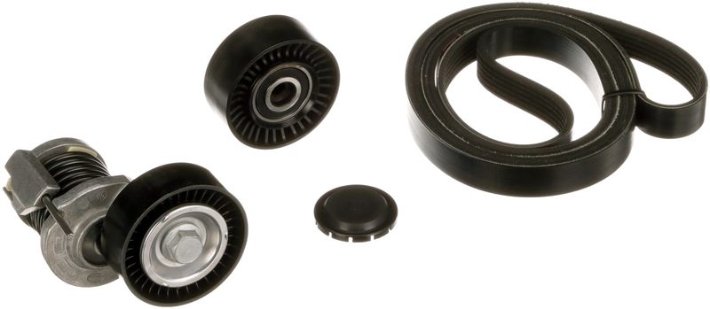 Gates K016PK1580XS V-ribbed Belt Set - 1