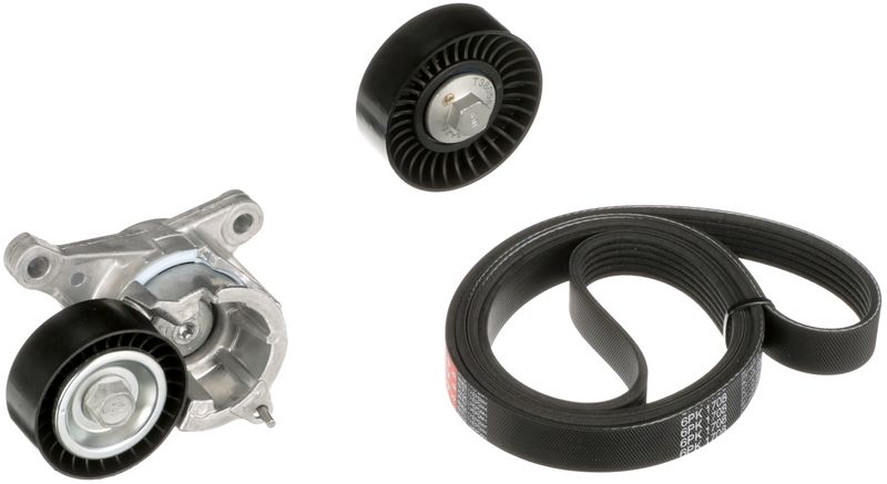 Gates K016PK1708 V-ribbed Belt Set - 1