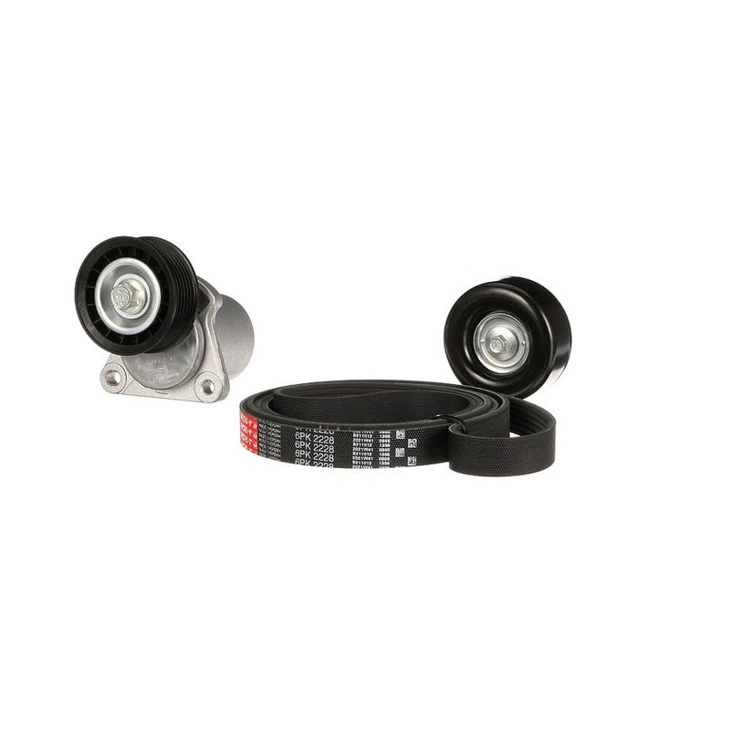 Gates K016PK2228 V-ribbed Belt Set - 4