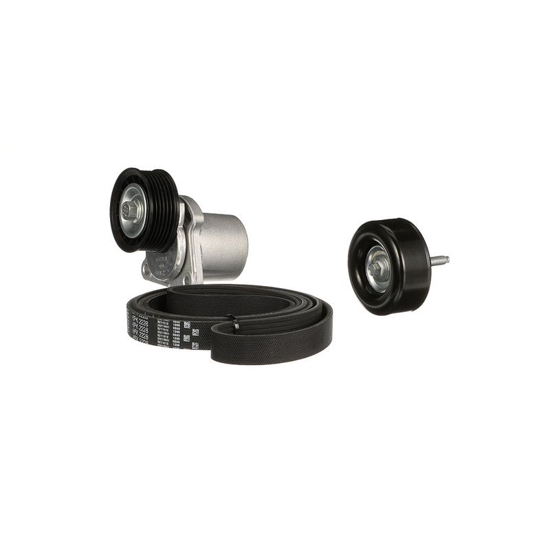 Gates K016PK2228 V-ribbed Belt Set - 6