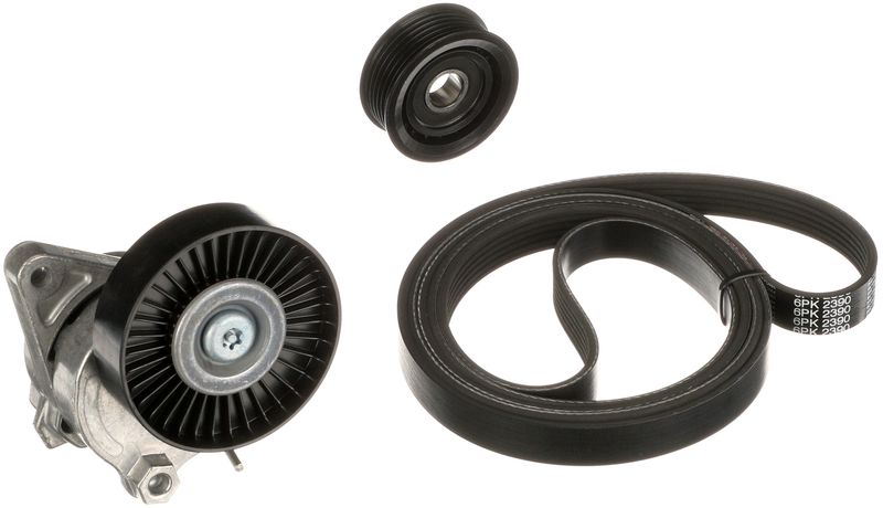Gates K016PK2390 V-ribbed Belt Set - 1
