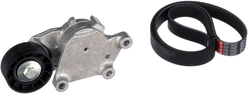 Gates K016PK965 V-ribbed Belt Set - 1