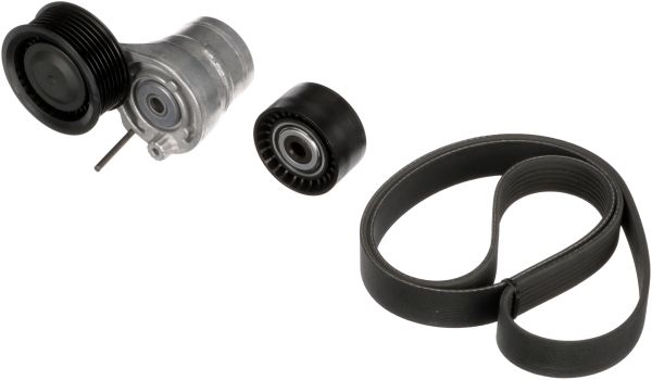 Gates K017PK1240 V-ribbed Belt Set - 1