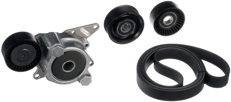 Gates K017PK1870 V-ribbed Belt Set - 1