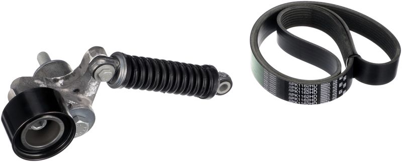 Gates K018PK1162HD V-ribbed Belt Set - 1