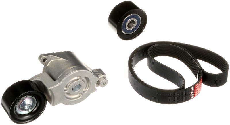 Gates K018PK1310XS V-ribbed Belt Set - 1