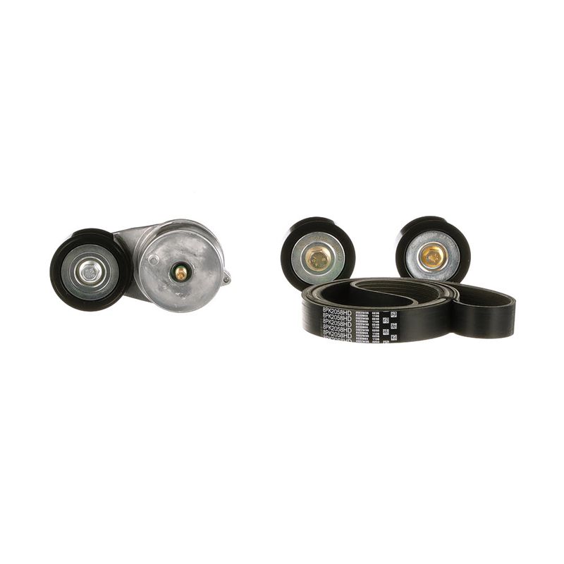 Gates K018PK2058HD V-ribbed Belt Set - 2
