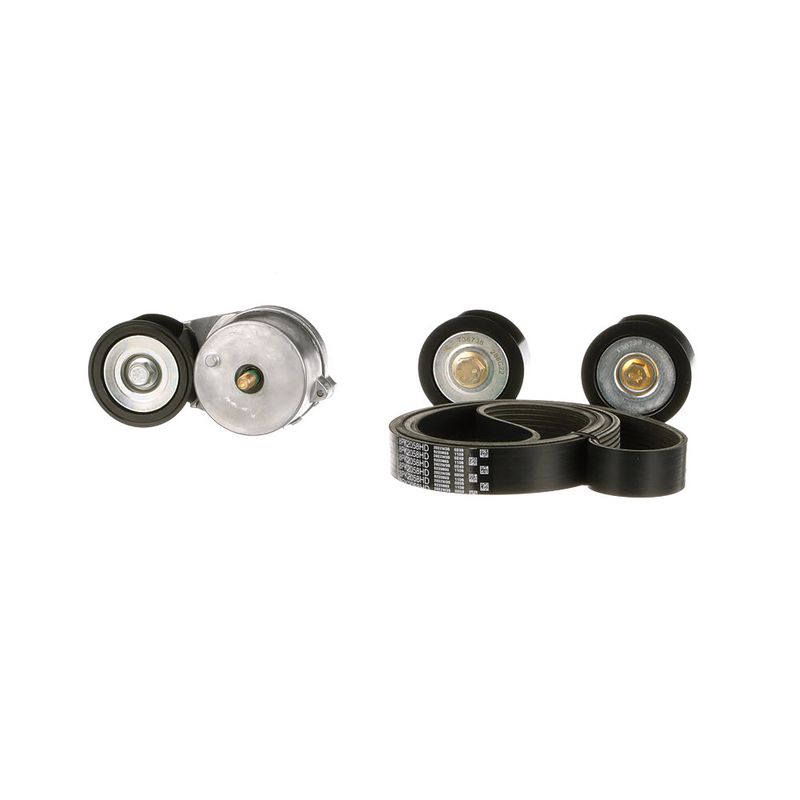 Gates K018PK2058HD V-ribbed Belt Set - 3