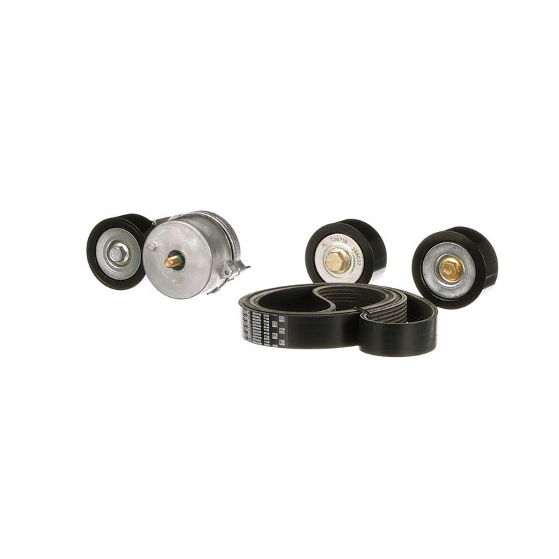 Gates K018PK2058HD V-ribbed Belt Set - 4