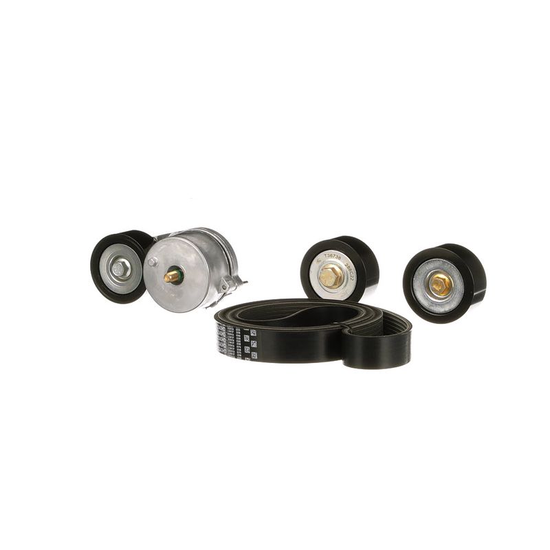 Gates K018PK2343HD V-ribbed Belt Set - 4