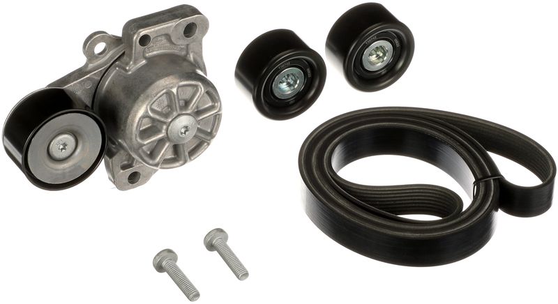 Gates K018PK2553HD V-ribbed Belt Set - 1