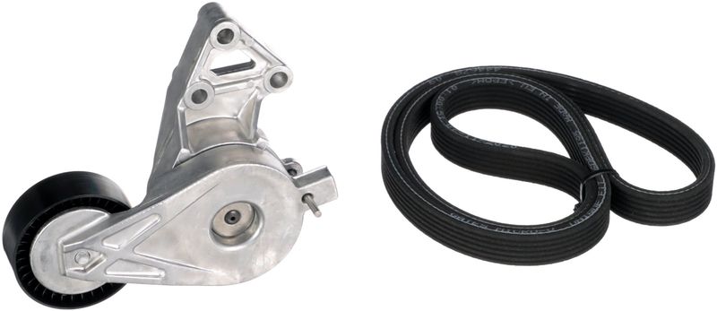 Gates K026DPK1195 V-ribbed Belt Set - 1