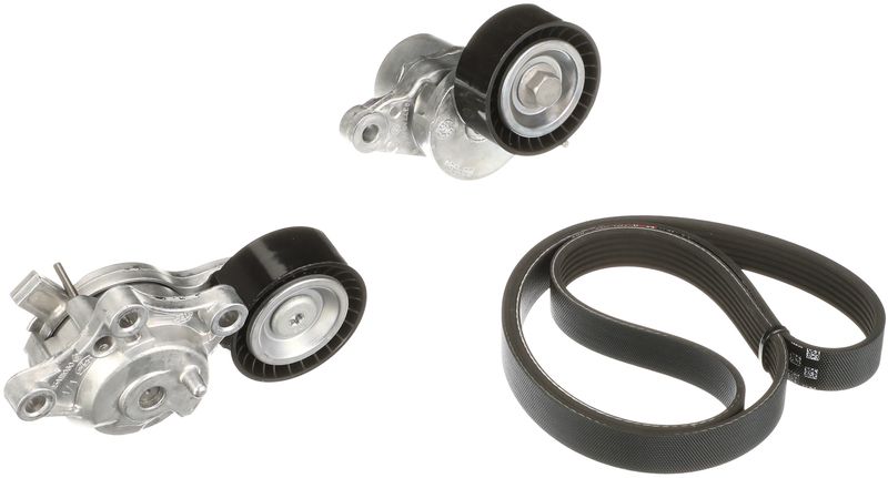 Gates K026PK1005EST V-ribbed Belt Set - 1
