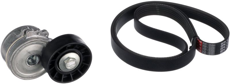 Gates K026PK1218 V-ribbed Belt Set - 1