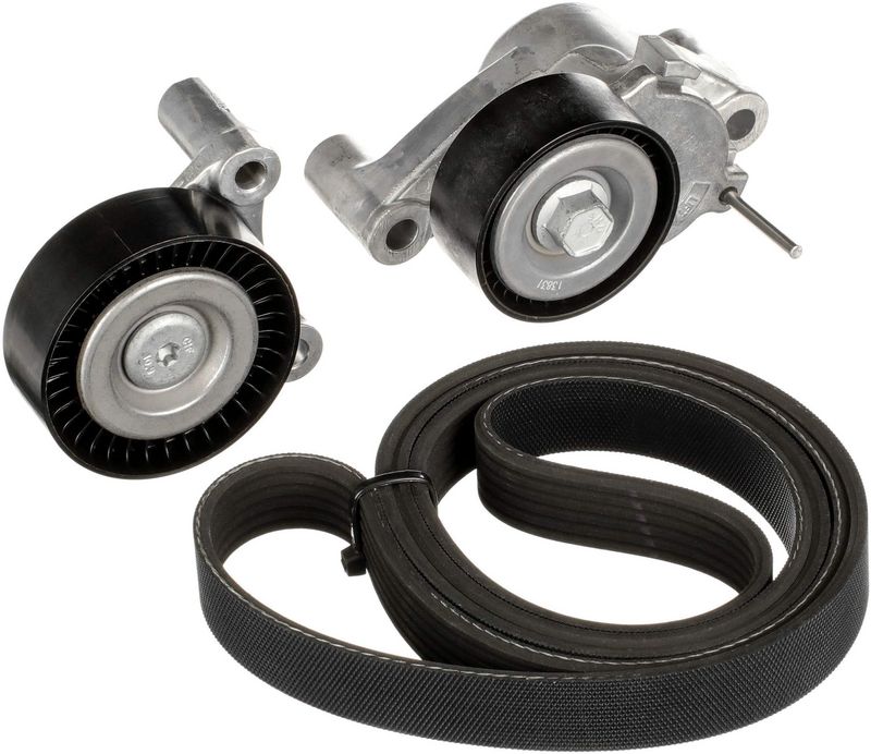 Gates K026PK1230 V-ribbed Belt Set - 1