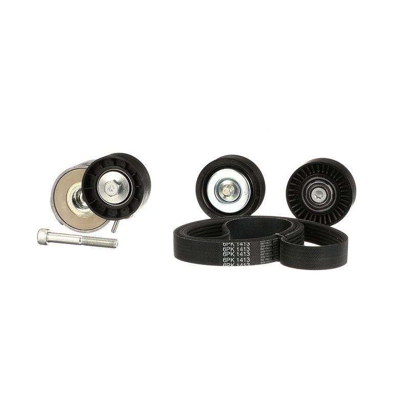 Gates K026PK1413 V-ribbed Belt Set - 3