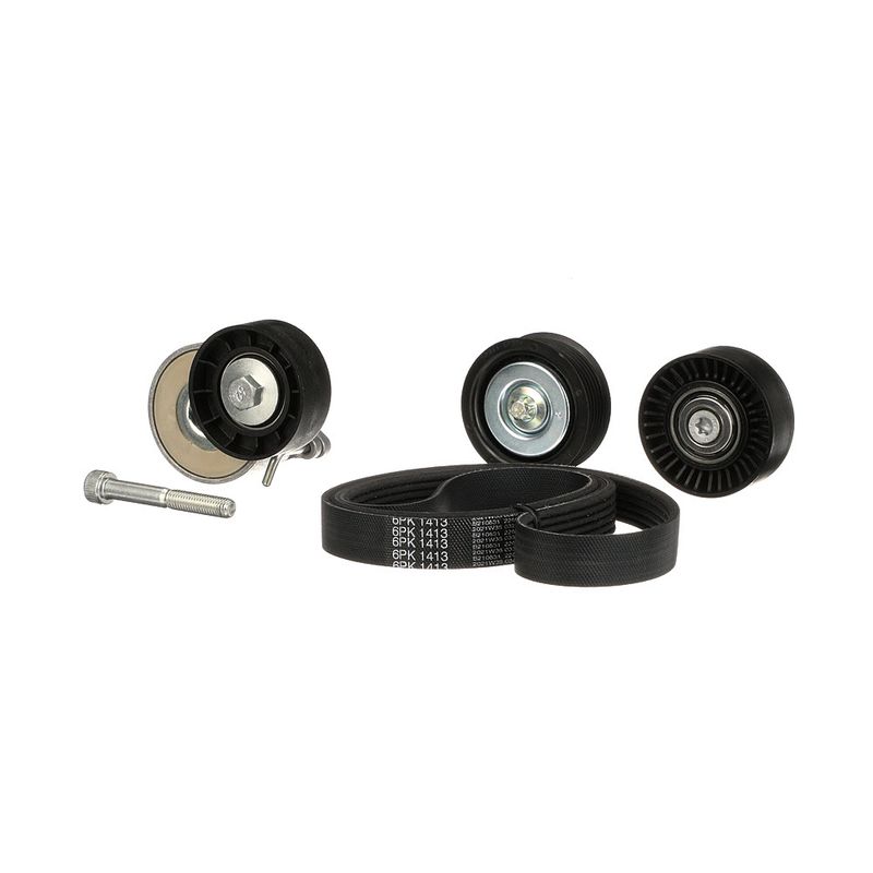 Gates K026PK1413 V-ribbed Belt Set - 4