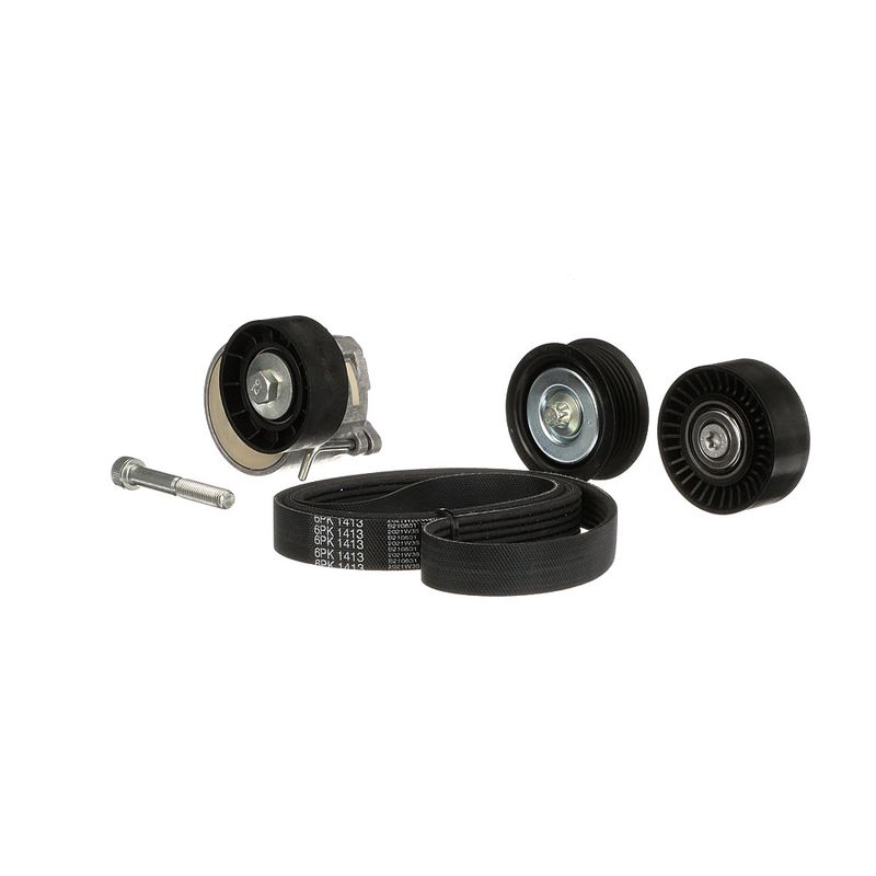 Gates K026PK1413 V-ribbed Belt Set - 5