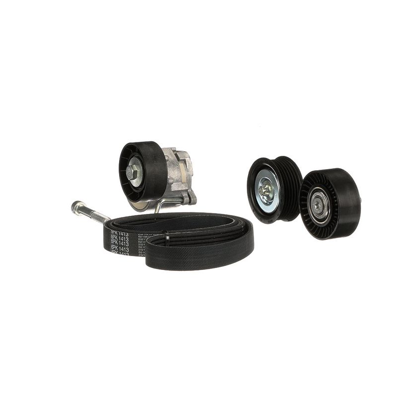 Gates K026PK1413 V-ribbed Belt Set - 6