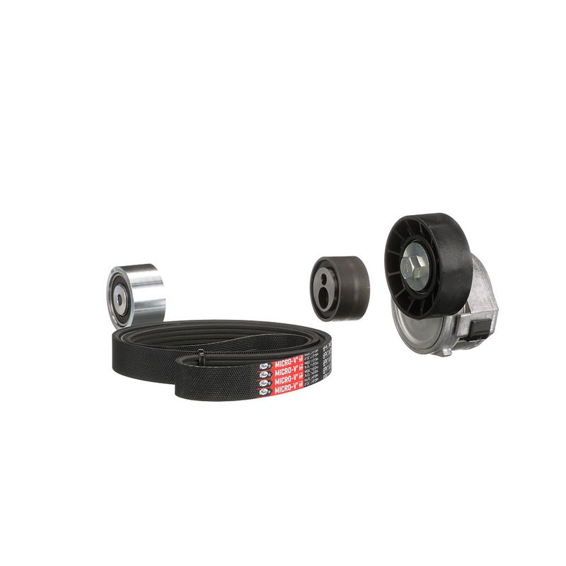 Gates K026PK1470 V-ribbed Belt Set - 6