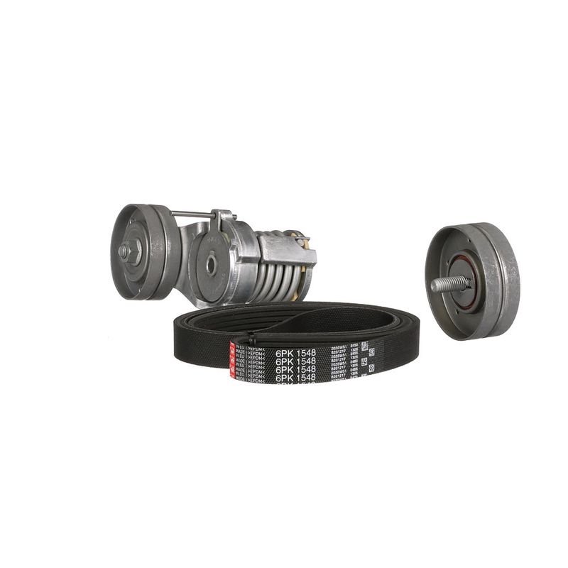 Gates K026PK1548 V-ribbed Belt Set - 6