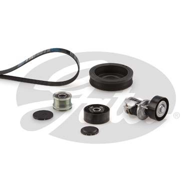 Gates K026PK1580XS V-ribbed Belt Set - 1