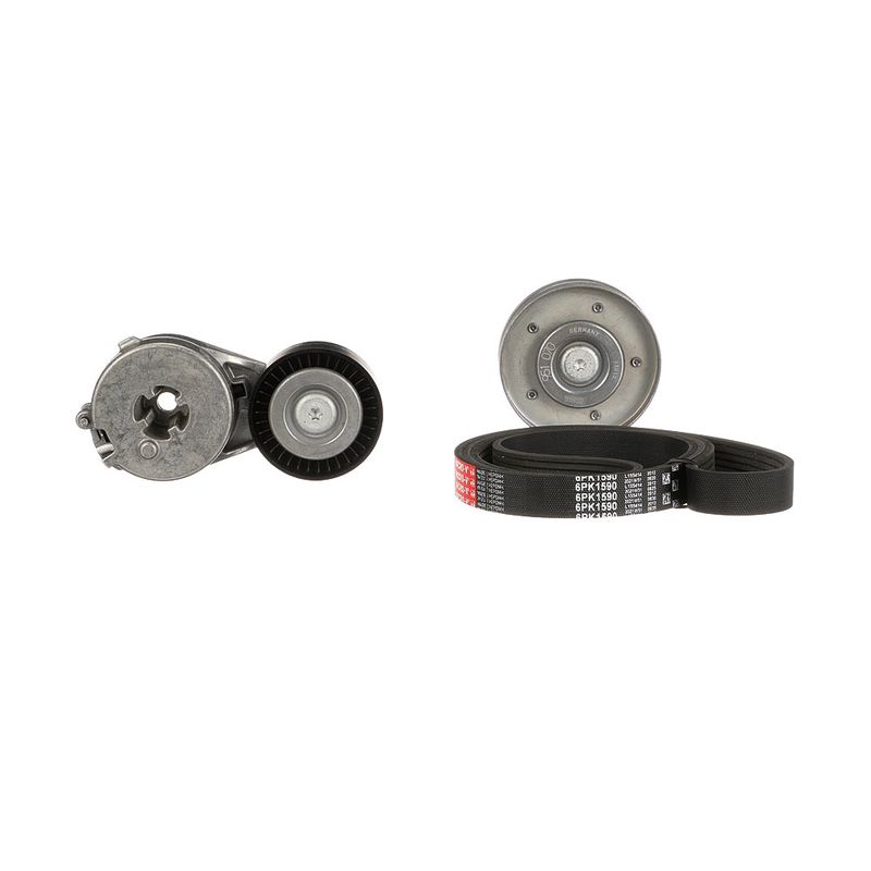 Gates K026PK1590 V-ribbed Belt Set - 2