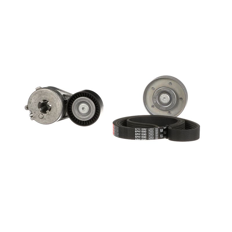Gates K026PK1590 V-ribbed Belt Set - 3