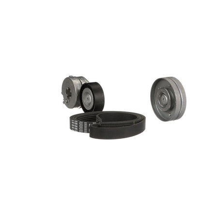 Gates K026PK1590 V-ribbed Belt Set - 6