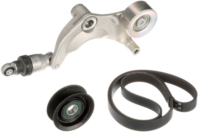 Gates K026PK2093XS V-ribbed Belt Set - 1