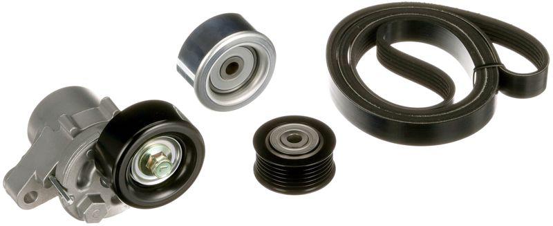 Gates K026PK2198 V-ribbed Belt Set - 1