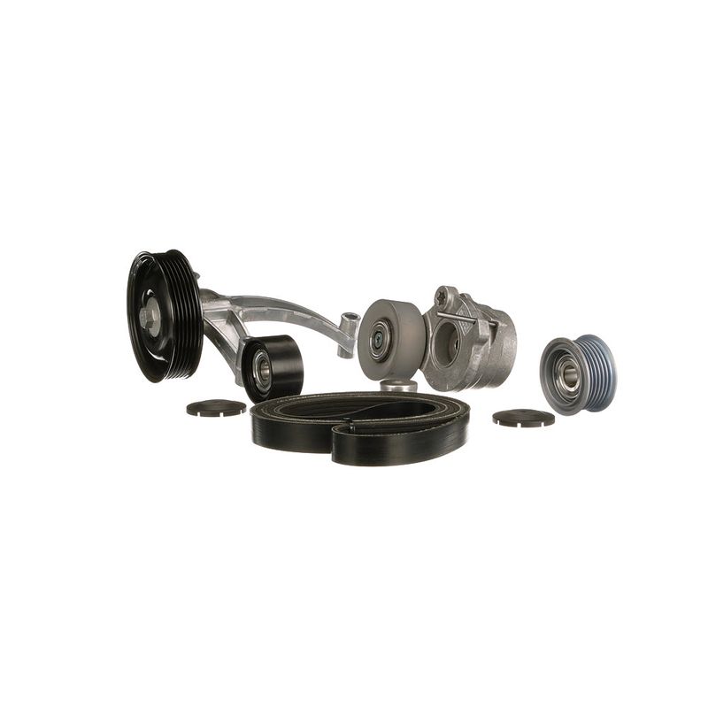 Gates K026PK2573 V-ribbed Belt Set - 6