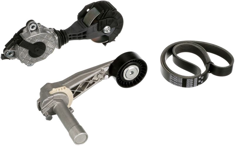 Gates K026PK893XS V-ribbed Belt Set - 1