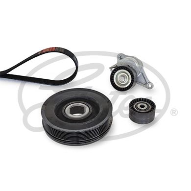 Gates K027PK1740 V-ribbed Belt Set - 1