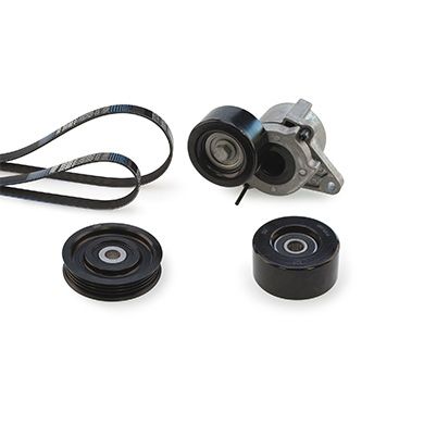 Gates K027PK1750 V-ribbed Belt Set - 1