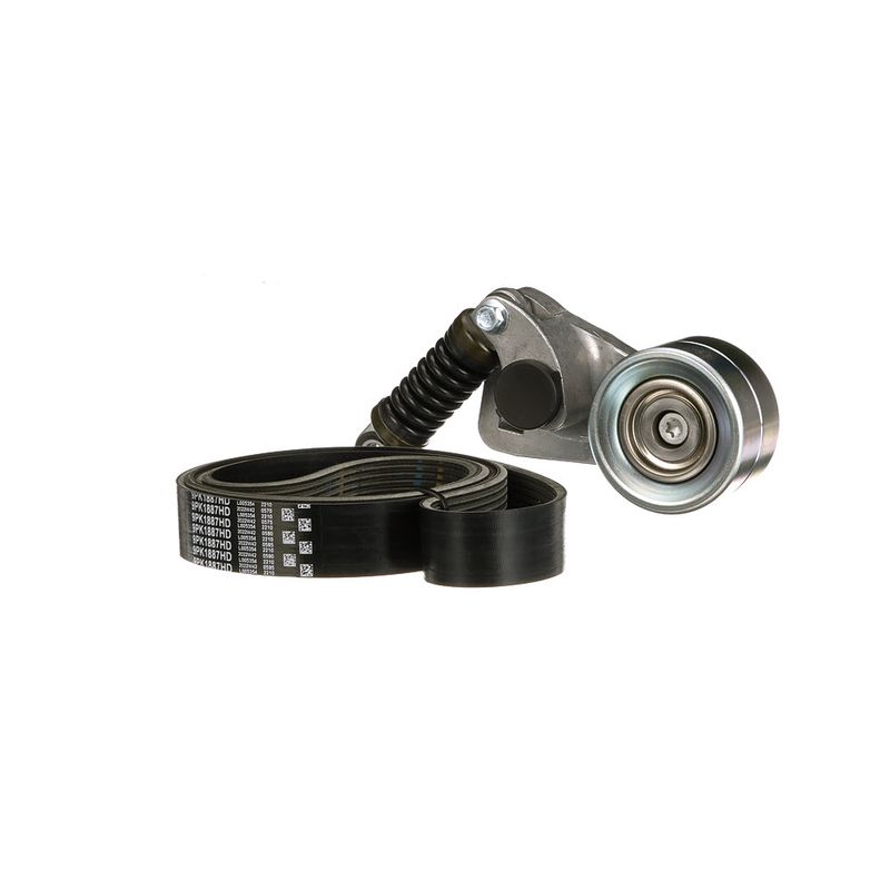 Gates K029PK1887HD V-ribbed Belt Set - 4