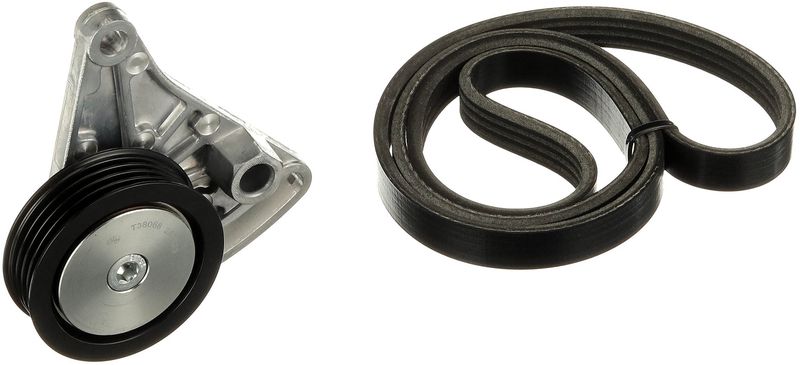 Gates K034PK855 V-ribbed Belt Set - 1