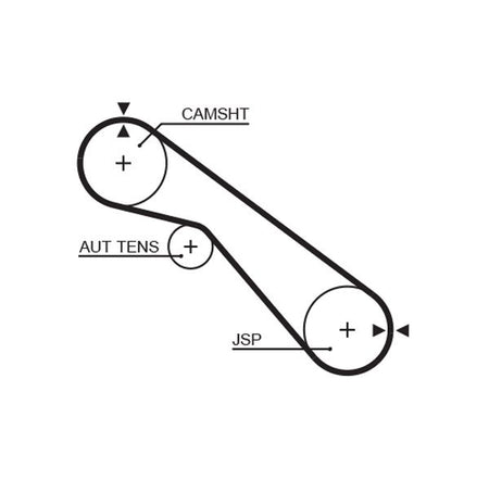 Gates K035405XS Timing Belt Kit - 2