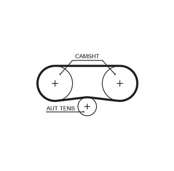 Gates K035565XS Timing Belt Kit - 3