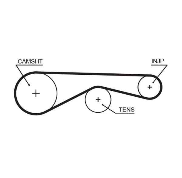 Gates K035624XS Timing Belt Kit - 3