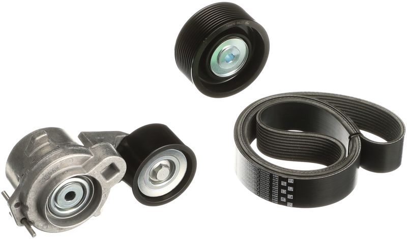 Gates K0410PK1445HD V-ribbed Belt Set - 1