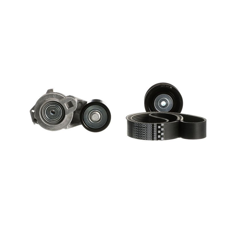 Gates K0410PK1570HD V-ribbed Belt Set - 2