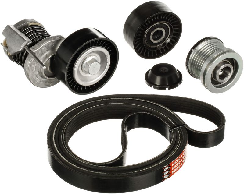 Gates K046PK1550XS V-ribbed Belt Set - 1