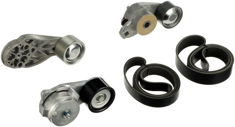 Gates K048PK1515HD V-ribbed Belt Set - 1