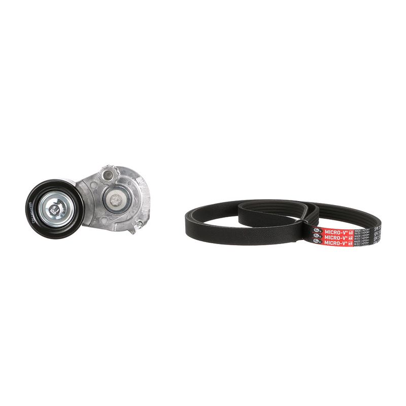 Gates K055PK1545 V-ribbed Belt Set - 2