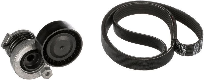 Gates K066PK1195 V-ribbed Belt Set - 1