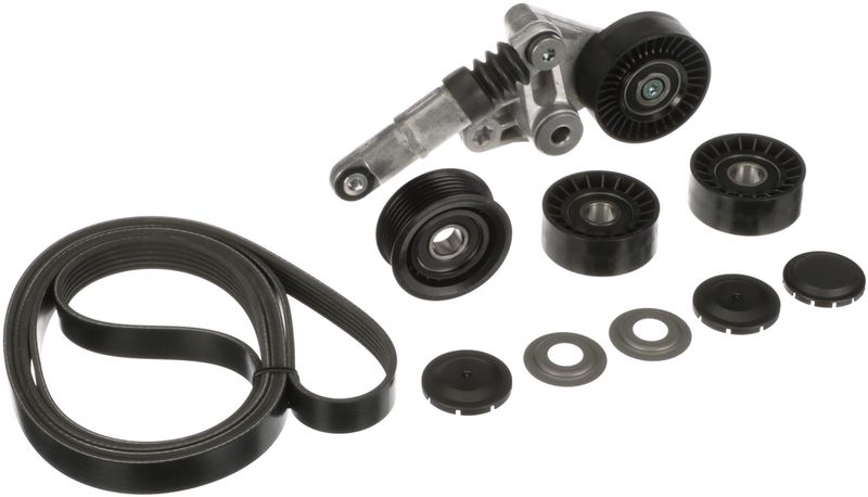 Gates K066PK2500 V-ribbed Belt Set - 1