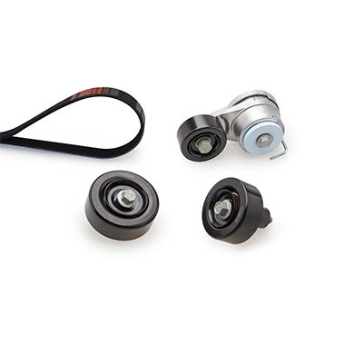 Gates K076PK2500 V-ribbed Belt Set - 1