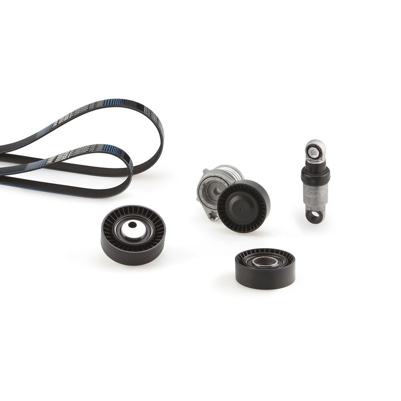 Gates K086PK1540 V-ribbed Belt Set - 1